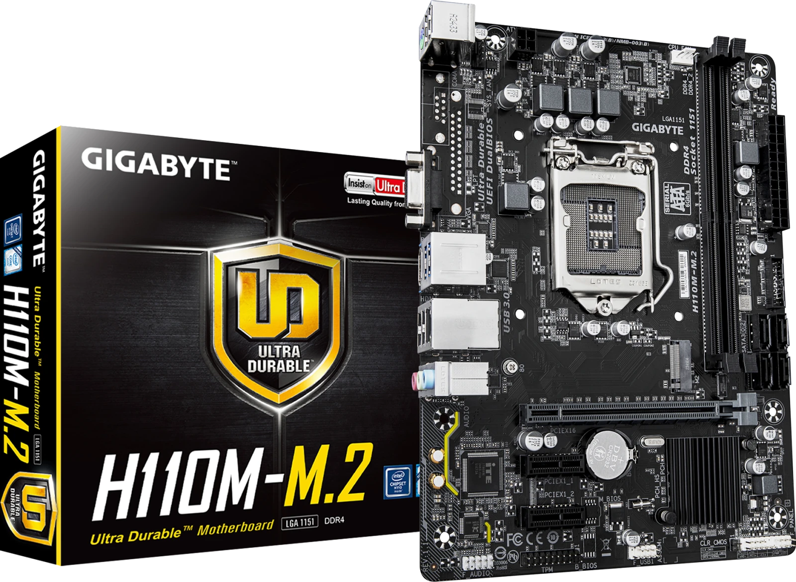 Gigabyte H110M-M.2 (Rev. 1.1)
